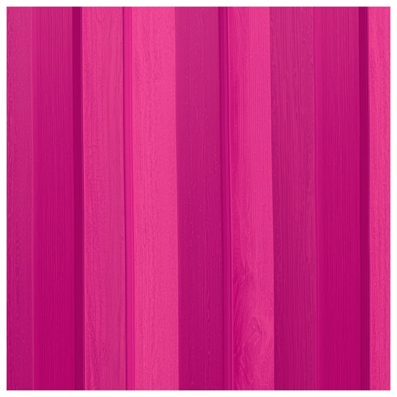 Couvertures roses à rayures en bois, L 60 po x H 80 po