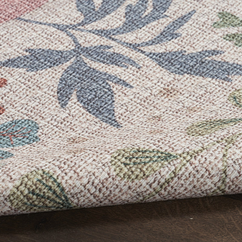 Andromache Rug with Non-Slip Backing, Rectangle 9'2" x 12'