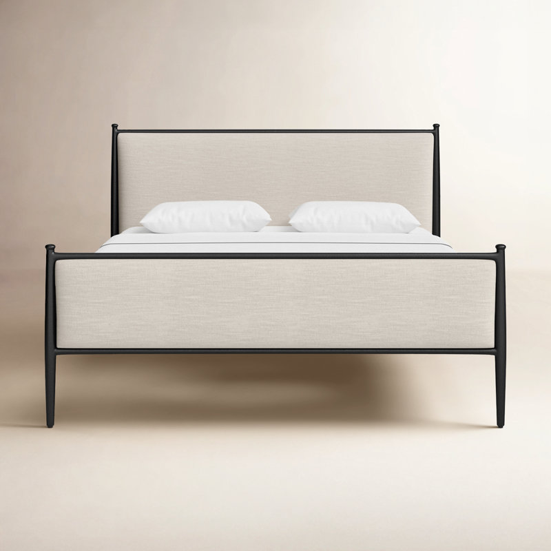 Xander Bed, King, Savoy Parchment