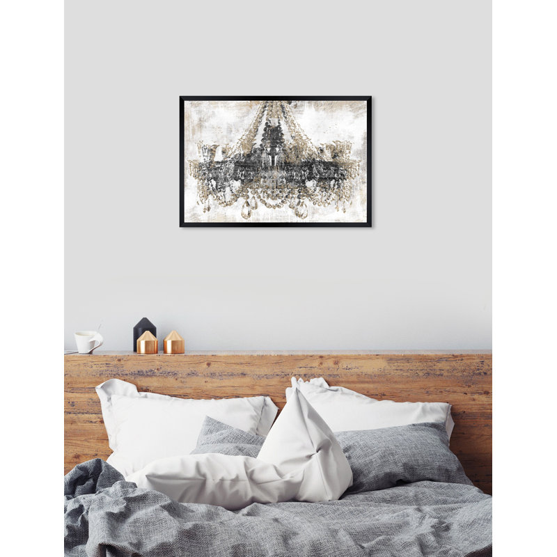 «Damilola Luxury Night Diamonds», impression, H 22 po x l 32 po, Cadre photo