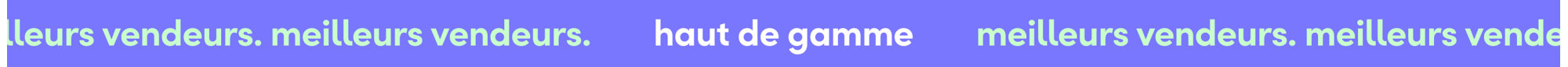 haut de gamme