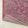 Delcine Bohemian Textured Weave Floral Fuchsia/Light Gray Indoor/Outdoor Rug