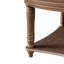 Table basse à plateau réversible 31,5 po - Coussin ignifuge en tissu