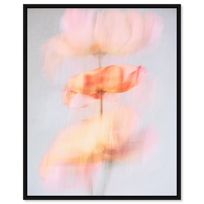 Glitchy Bloom Print by Oliver Gal