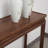 Nordic-style solid wood minimalist console table-1939043672
