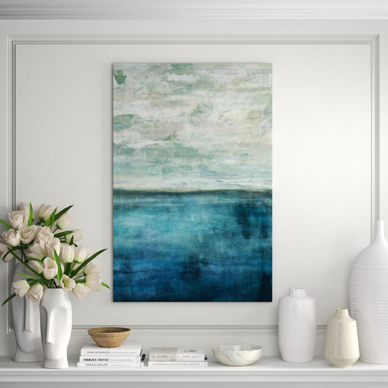 Memory Of Blue II Print by Mari Urasawa, Outdoor, 45" H x 30" W x 1.5" D