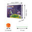 Ensemble de construction de tente pour enfants VEVOR Glow In The Dark