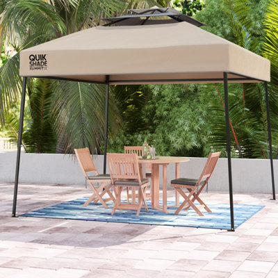 Summit X 10 Ft. W x 10 Ft. D Steel Pop-Up Canopy