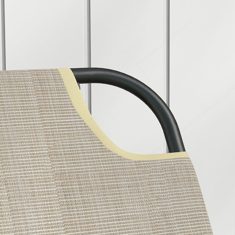 Siège relaxant, chaise berçante d'extérieur