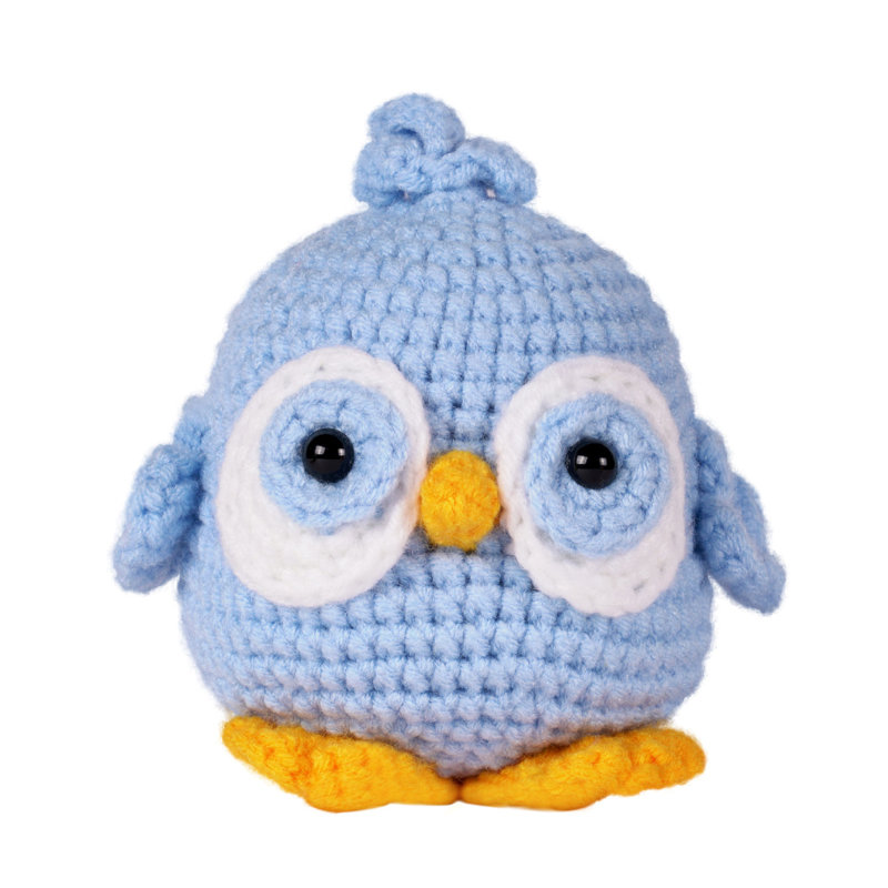 Bird Amigurumi DIY Crochet Kit Wizardi F07N8-M57