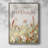 Give Thanks Framed Print - Solid Wood