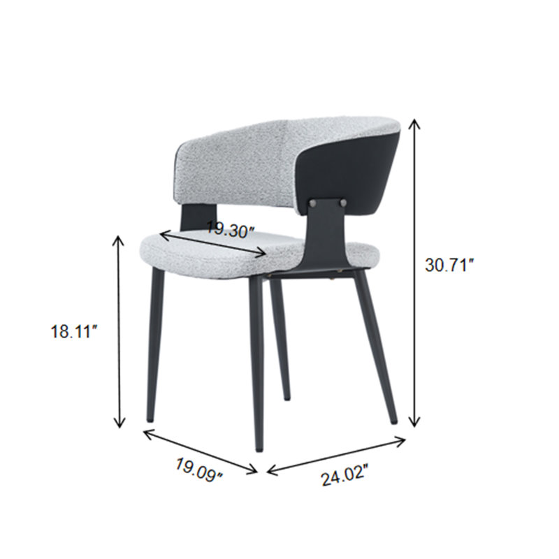Chaise d'appoint , Blanc