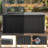 150 Gallon Outdoor Deck Box, Lockable Waterproof Outdoor Storage Boxes For Garden Tools-134095810