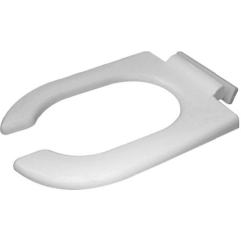 Starck 3 Elongated Toilet Seat, With Slow Close, 2" H x 14.38" W x 19.13" D