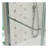 Bypass shower door, sliding door, with 1/4" tempered glass 50-54"x70"-112318743