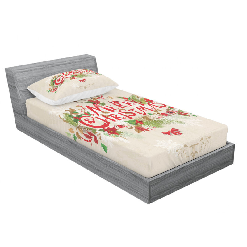 Microfiber Sheet Set, Twin XL Sheet Set with Fitted Sheet