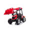 Tracteur à pédale 24V avec télécommande pour les parents, tracteur à pédales avec chargeuse et pelle rétrocaveuse-130626644