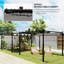Chamroeun 2.98m x 2.98m Metal Pergola-1980741647