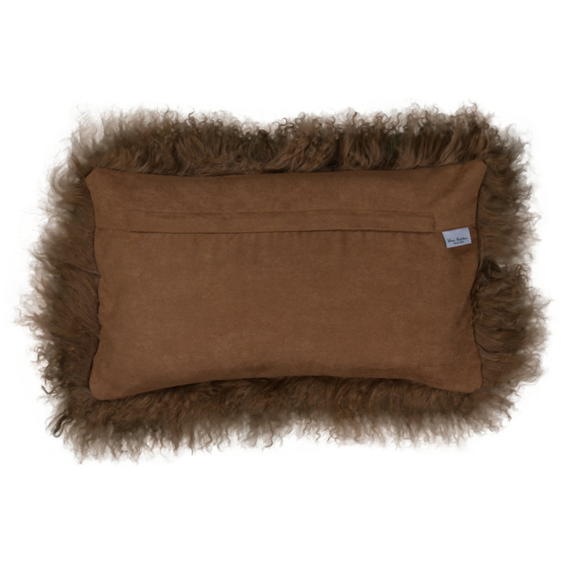 Rectangular Lumbar Cushion, Caramel