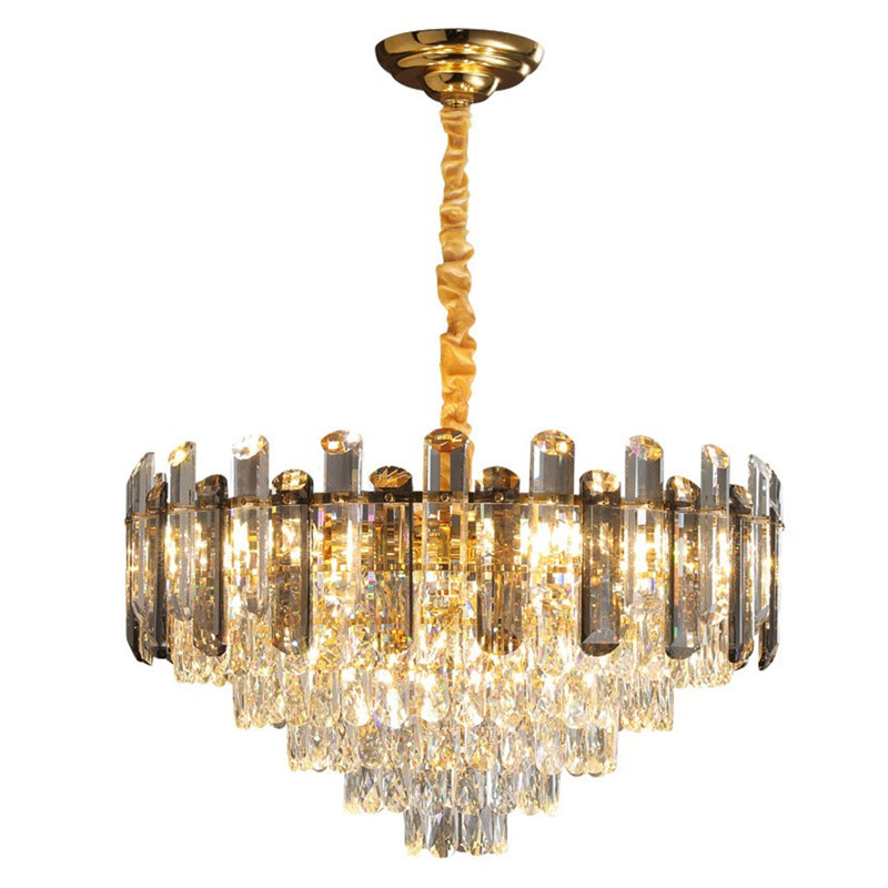 24" Classic Round Crystal Chandelier