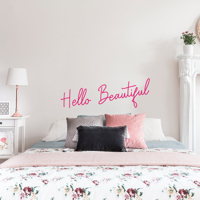 Hello Beautiful Wall Decal