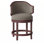 Gimlet Upholstered Stool with Solid Wood Frame