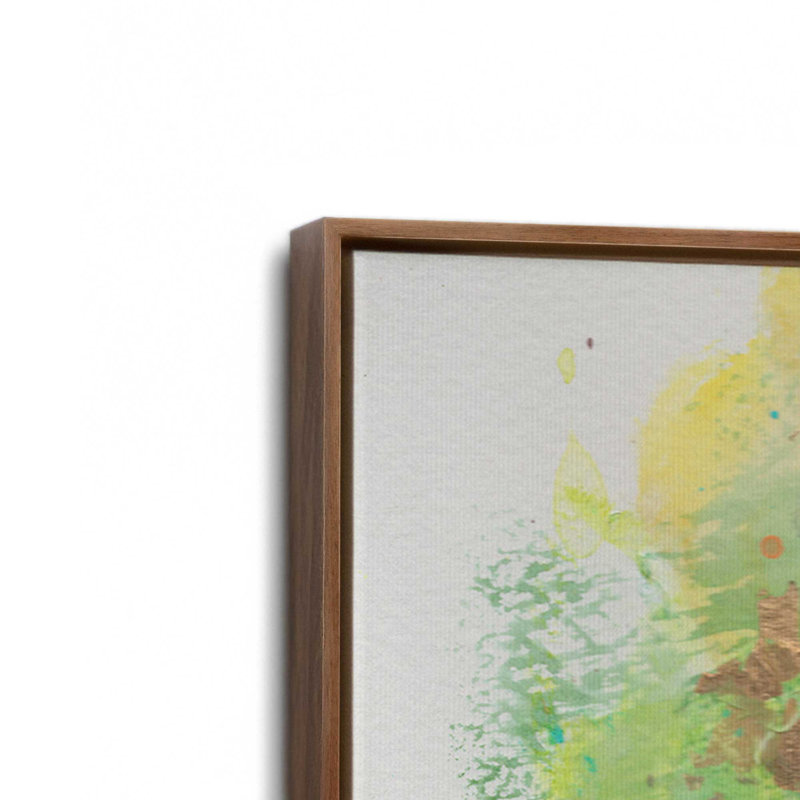 «Glory Abstracts II» par Allison Ford, reproduction d'art sur toile, Brown, 18" H x 12" W