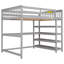 Lit mezzanine avec tablettes de rangement et bureau sous le lit-1871712471-1871712468