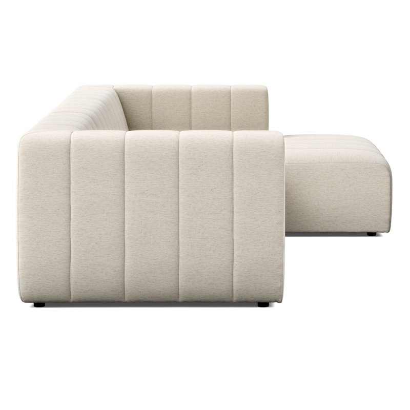 Langham Sectional, 28.5" H x 125.5" W x 68" D