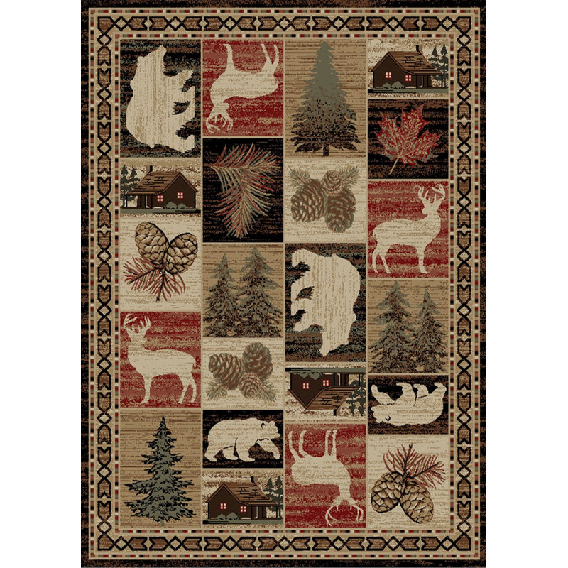 Hearthside Southwestern Indoor Rug, Rectangle 7'10"x9'10"