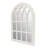 Distressed Solid Wood Arch Mirror-1408279537