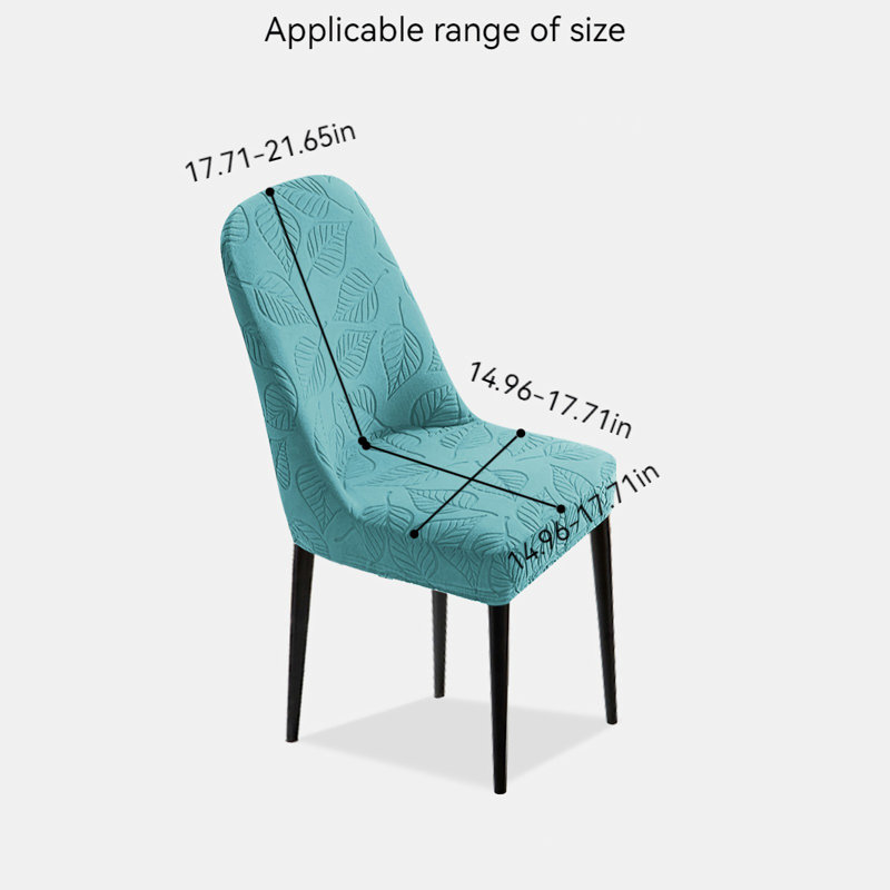 Housse pour chaise de salle à manger en polyester
