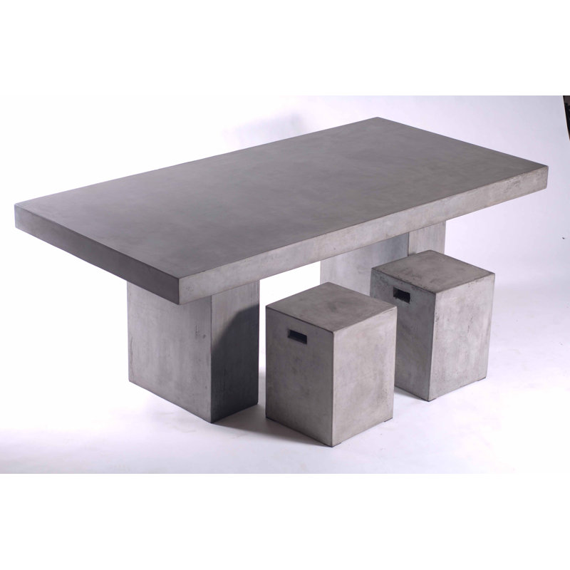 Mixx Elcor 82.75, Dark Gray, Bar Table (41.75" Height), 82.75" L x 39.25" W
