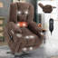 Grand fauteuil de massage inclinable Power Lift-943556770