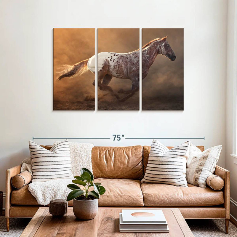 Brampt Fast Appaloosa Horse, 36" H x 57" W