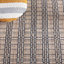 Tapis noir / naturel beige tissé à plat Giannopoulos-862817352