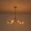Luminaire suspendu sphérique en verre 6 lumières