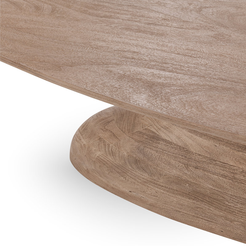 Amra Oval Solid Wood Dining Table