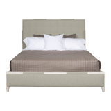  Thom Filicia Home Chatfield California King Upholstered Low Profile Panel Bed