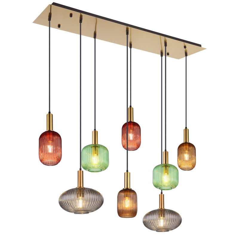 Barica 8 - Light Brass Pendant