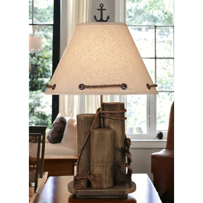 Wille Solid Wood Standard Table Lamp