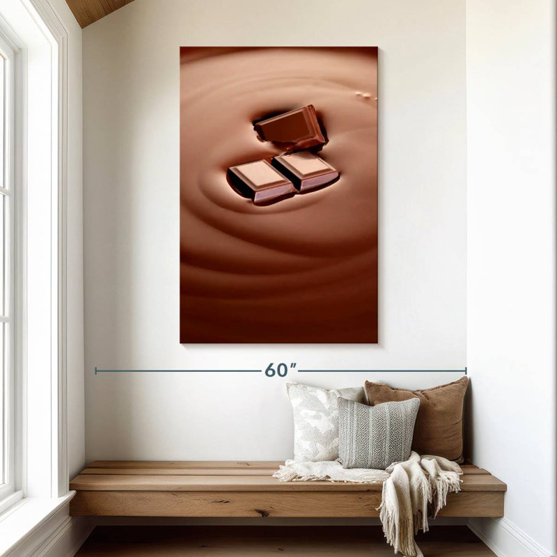 Yarlin Melting Chocolate, 48" H x 32" W