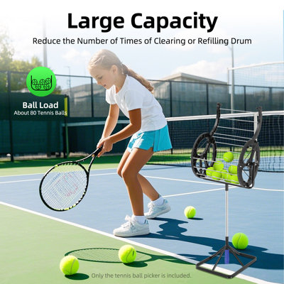 Récepteur automatique de balles de tennis