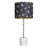 Isla Marble Base Lamp With Bird Shade