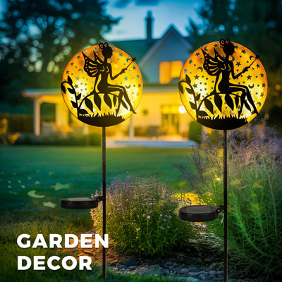 Stainless Steel Solar Powered Pathway Light Pack