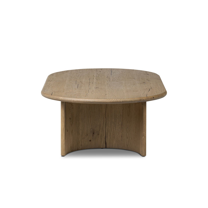 Paden Coffee Table, 17" H x 27" L x 51" W, Worn Oak