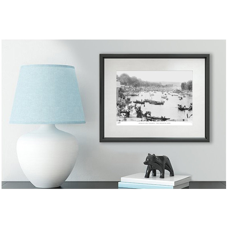 Henley On Thames, The Regatta 1890 by Francis Frith - Single Picture Frame Print, 60cm H x 80cm W x 2.3cm D