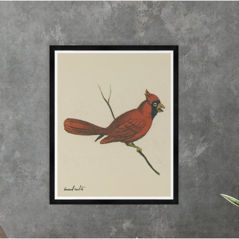 Cardinal - reproduction de cadre photo