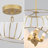 4 - Light Dimmable Drum Lantern Chandelier-227142150