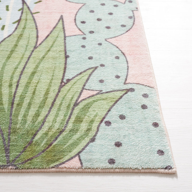 Camm Polyester Water Resistant Non-Skid Kitchen Mat, Rectangle 1'8" x 2'6"